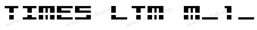 times LTM M_1_1000字体转换